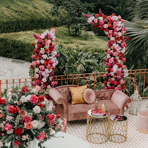 Destination Wedding Europe, Flower Decor Wedding Sintra